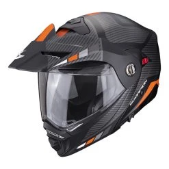 Coupon ✨ Plastic Scorpion Adx-2 Camino Modular Helmet Black Orange ✨