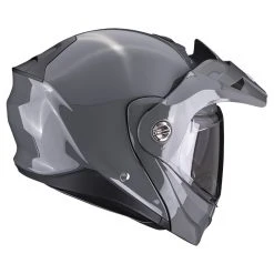 Cheapest ???? Plastic Scorpion Adx-2 Solid Modular Helmet Grey ???? -Scorpion Shop scorpion adx2 solid grigio 3
