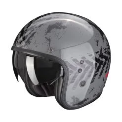 Best deal ???? Custom Scorpion Belfast Evo Nevada Helmet Grey Black ????