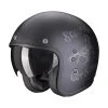 Hot Sale ???? Custom Scorpion Belfast Evo Pique Helmet Black Silver ✔️ -Scorpion Shop scorpion belfastevo pique argento