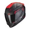 Discount ???? Fiber Scorpion Exo 1400 Evo Air Shell Black Matt Red ????