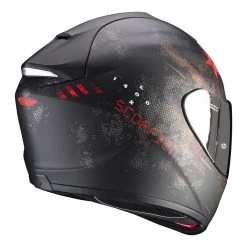 Flash Sale ???? Fiber Scorpion Exo 1400 Air Asio Helmet Black Red ???? -Scorpion Shop scorpion exo1400air asio rosso 3