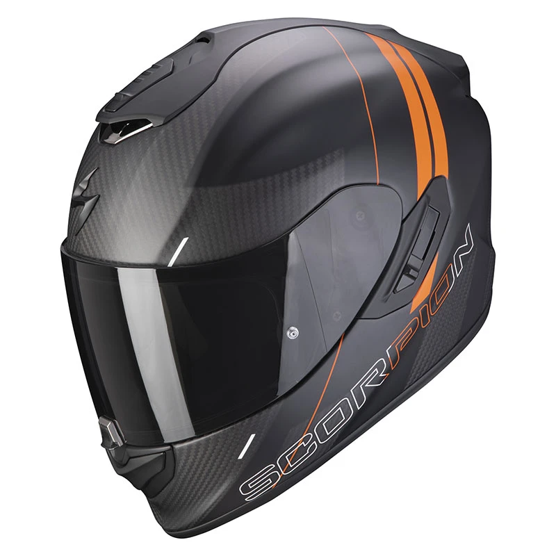 Promo ???? Fiber Scorpion Exo 1400 Carbon Air Drik Helmet Orange ???? 3 Promo ???? Fiber Scorpion Exo 1400 Carbon Air Drik Helmet Orange ????