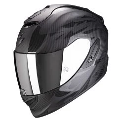 Budget ???? Fiber Scorpion Exo 1400 Carbon Air Obscura Helmet Black ????