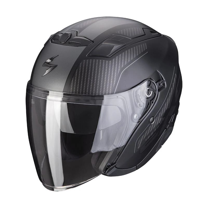 Deals ⭐ Plastic Scorpion Exo 230 Condor Helmet Black Matt Silver ???? 3 Deals ⭐ Plastic Scorpion Exo 230 Condor Helmet Black Matt Silver ????