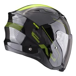 Flash Sale ???? Plastic Scorpion Exo 230 Condor Helmet Black Yellow ???? -Scorpion Shop scorpion exo230 condor giallo 3