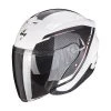 Wholesale ???? Plastic Scorpion Exo 230 Fenix Helmet White Black ???? -Scorpion Shop scorpion exo230 fenix bianco
