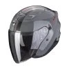 Cheapest ???? Plastic Scorpion Exo 230 Sr Helmet Grey Red ???? -Scorpion Shop scorpion exo230 sr grigio