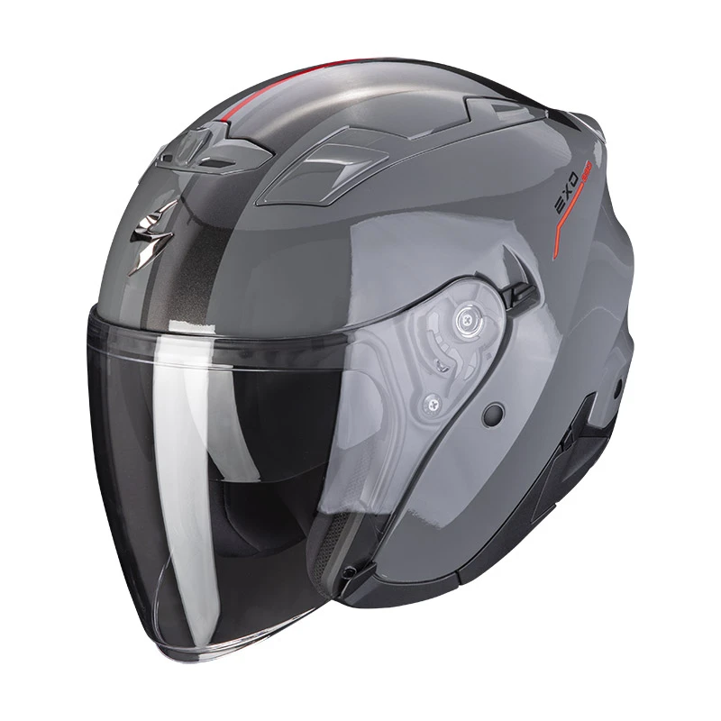 Cheapest ???? Plastic Scorpion Exo 230 Sr Helmet Grey Red ???? 3 Cheapest ???? Plastic Scorpion Exo 230 Sr Helmet Grey Red ????