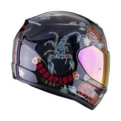 Flash Sale ???? Plastic Scorpion Exo 390 Chica 2 Helmet Black Blue Red ???? 7 Flash Sale ???? Plastic Scorpion Exo 390 Chica 2 Helmet Black Blue Red ???? -Scorpion Shop scorpion exo390 air chica2 blurosso 3