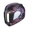 Cheap ???? Plastic Scorpion Exo 390 Chica 2 Helmet Black Matt Pink ❤️