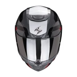 Flash Sale ???? Plastic Scorpion Exo 391 Arok Helmet Grey Red Black ???? -Scorpion Shop scorpion exo391 arok grigiorosso 2