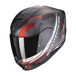 Best deal ???? Plastic Scorpion Exo 391 Haut Helmet Black Matt Red ????