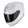 Best Sale ???? Plastic Scorpion Exo 391 Solid Helmet White ???? -Scorpion Shop scorpion exo391 solid bianco