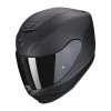 Promo ???? Plastic Scorpion Exo 391 Solid Helmet Black Matt ???? -Scorpion Shop scorpion exo391 solid blackmatt