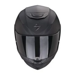 Promo ???? Plastic Scorpion Exo 391 Solid Helmet Black Matt ???? -Scorpion Shop scorpion exo391 solid blackmatt 2