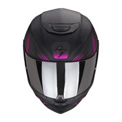 Promo ❤️ Plastic Scorpion Exo 391 Spada Helmet Black Matt Pink ???? -Scorpion Shop scorpion exo391 spada rosa 2