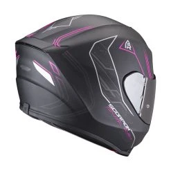 Promo ❤️ Plastic Scorpion Exo 391 Spada Helmet Black Matt Pink ???? -Scorpion Shop scorpion exo391 spada rosa 3