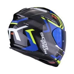 Flash Sale ???? Plastic Scorpion Exo 491 Spin Helmet Black Blue Yellow ???? 7 Flash Sale ???? Plastic Scorpion Exo 491 Spin Helmet Black Blue Yellow ???? -Scorpion Shop scorpion exo491 spin blu 3