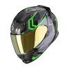 Hot Sale ❤️ Plastic Scorpion Exo 491 Spin Helmet Black Green ????