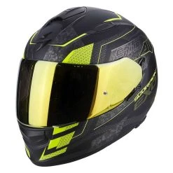 Best Pirce ???? Plastic Scorpion Exo-510 Air Matt Black Yellow Fluo ????
