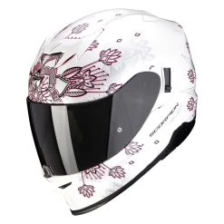 Deals ???? Plastic Scorpion Exo 520 Air Tina Helmet White Silver ????
