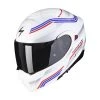 New ✨ Plastic Scorpion Exo 930 Multi Helmet White Blue Red ???? 2 New ✨ Plastic Scorpion Exo 930 Multi Helmet White Blue Red ???? -Scorpion Shop scorpion exo930 multi bianco