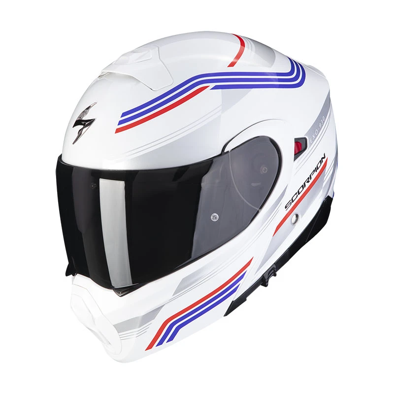New ✨ Plastic Scorpion Exo 930 Multi Helmet White Blue Red ???? 3 New ✨ Plastic Scorpion Exo 930 Multi Helmet White Blue Red ????
