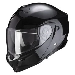 Buy ???? Plastic Scorpion Exo 930 Solid Modular Helmet Black ⭐