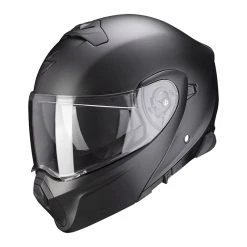 Budget ???? Plastic Scorpion Exo 930 Smart Modular Helmet Black Matt ????