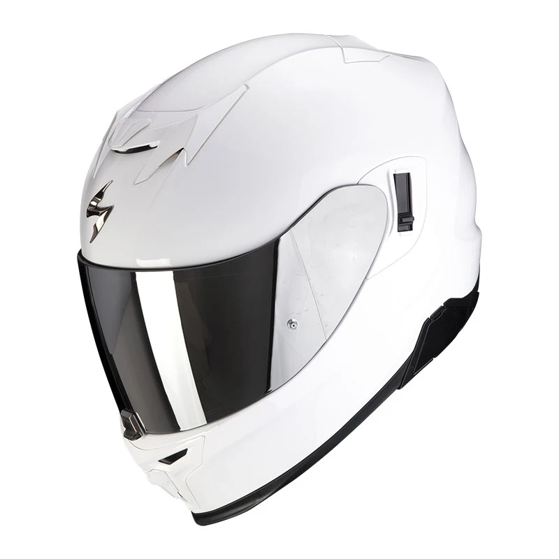 New ???? Plastic Scorpion Exo 520 Evo Air Solid Helmet White ✔️ 3 New ???? Plastic Scorpion Exo 520 Evo Air Solid Helmet White ✔️