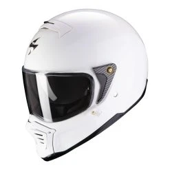 Best deal ???? Crosstourer Scorpion Streetfight Exo Hx1 Solid White ????