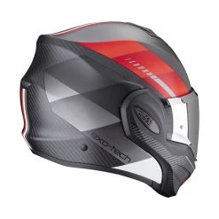 Budget ❤️ Fiber Scorpion Exo Tech Evo Carbon Genus Helmet Red ???? -Scorpion Shop scorpion exo tech evo carbon genus rosso 3