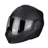 Coupon ???? Plastic Modular Helmet Scorpion Exo Tech Solid Matt Black ????