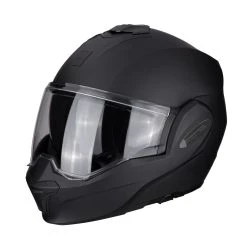 Coupon ???? Plastic Modular Helmet Scorpion Exo Tech Solid Matt Black ????
