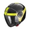 Discount ???? Plastic Scorpion Exo City 2 Short Helmet Black Yellow ????