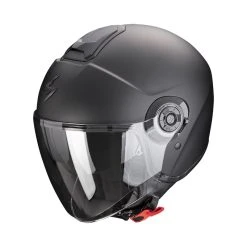 Budget ???? Plastic Scorpion Exo City 2 Solid Helmet Black Matt ????