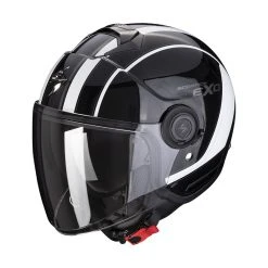 Best deal ???? Plastic Scorpion Exo City Scoot Helmet Black White ????