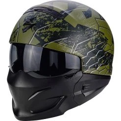 Outlet ???? Removable Chin Scorpion Exo-combat Ratnik Green ????