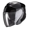 Best reviews of ???? Fiber Scorpion Exo S1 Jet Helmet Black Gloss ???? -Scorpion Shop scorpion exos1 nerolucido