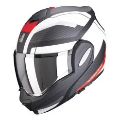 Best Pirce ???? Plastic Scorpion Exo Tech Trap Modular Helmet Black Red ????