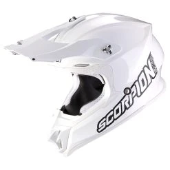 Cheap ⌛ Plastic Scorpion Vx-16 Evo Air Solid Helmet White ????