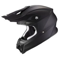 Budget ???? Plastic Scorpion Vx-16 Evo Air Solid Helmet Black Matt ????