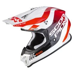 Buy ✨ Plastic Scorpion Vx-16 Evo Air Soul Helmet White Red ⭐